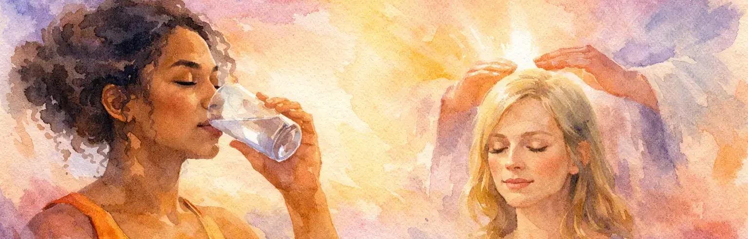 The Importance of Hydration With Healing Work
